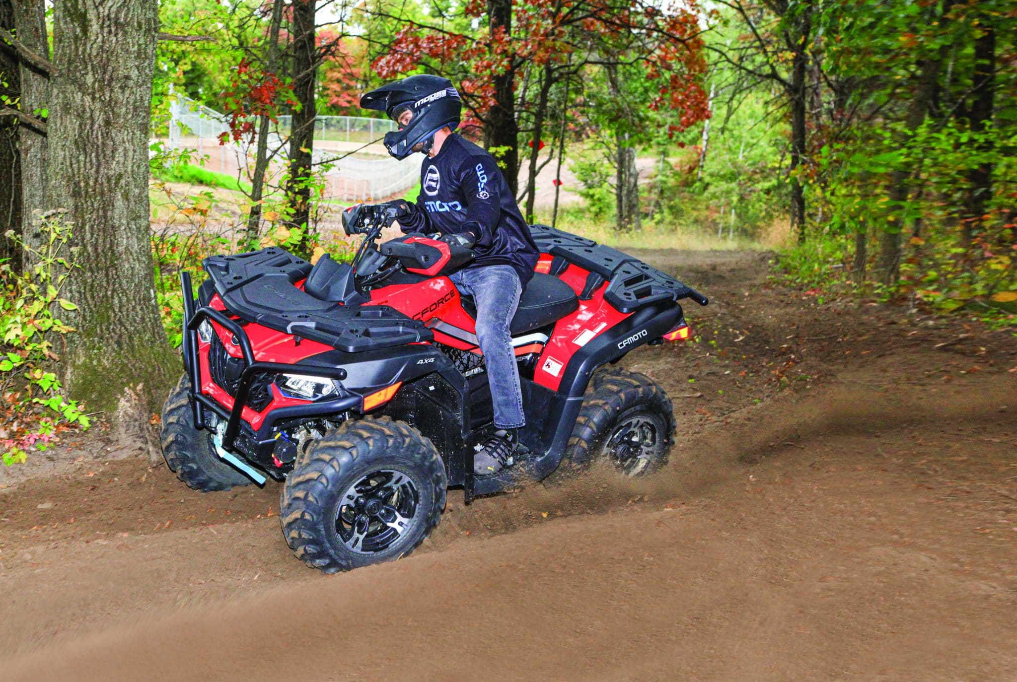 ATV FIRST TEST: 2021 CFMOTO CFORCE 600 4X4 - Dirt Wheels Magazine