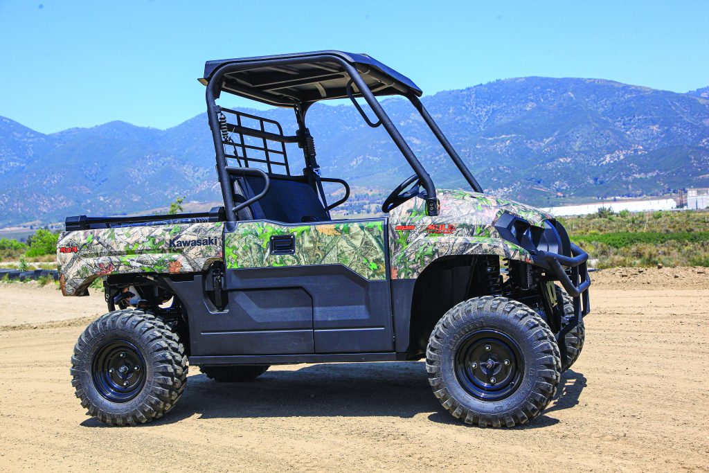 UTV TEST 2022 KAWASAKI MULE PROMX EPS CAMO Dirt Wheels Magazine