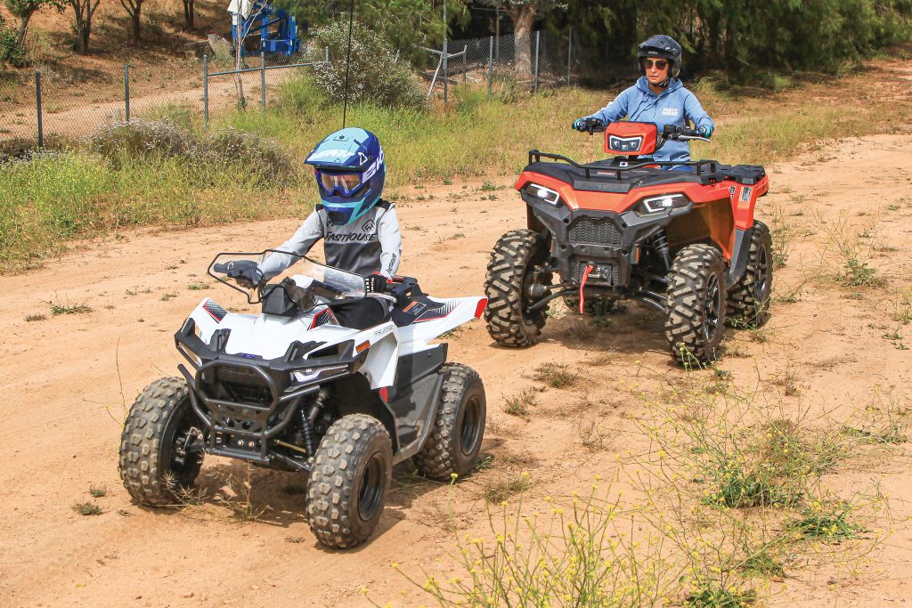 ATV TEST: POLARIS OUTLAW 70 EFI - Dirt Wheels Magazine